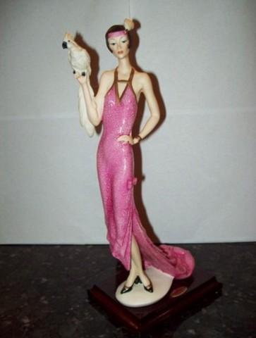 GIUSEPPE ARMANI COLLECTIBLE - LADY WITH PARROT (MY FAIR LADY COLLECTION) - #0616-C - 4321/5000