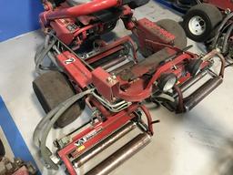 TORO GREENSMASTER 3100 MOWER WITH VANGUARD 18HP ENGINE - SERIAL No. 04356-25000418 - 4928.1 HOURS