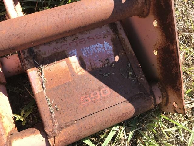 JACOBSEN 390 TILLER ATTACHMENT - SERIAL No. 82591-3854