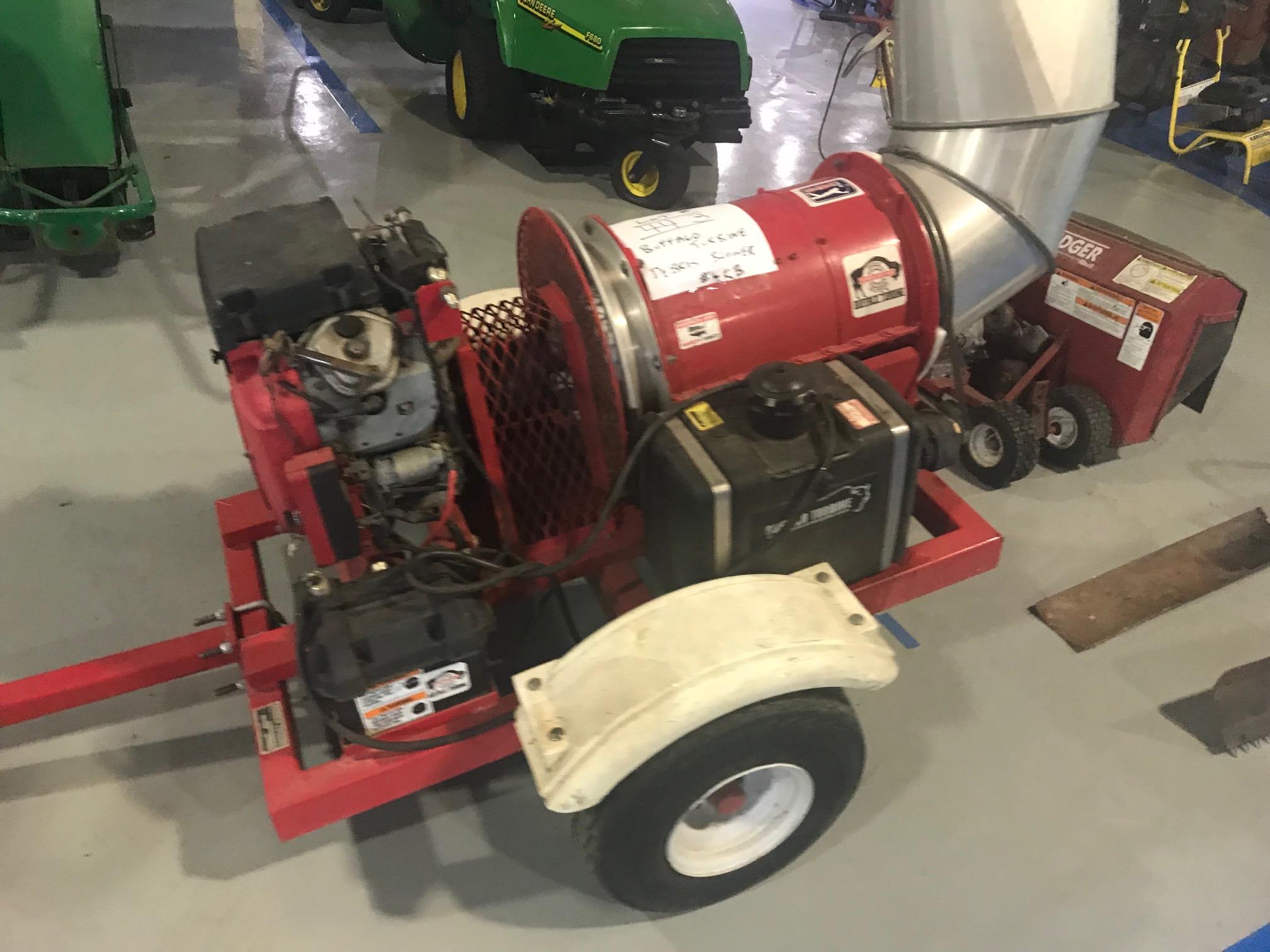 BUFFALO TURBINE 4KB DEBRIS BLOWER ON TRAILER