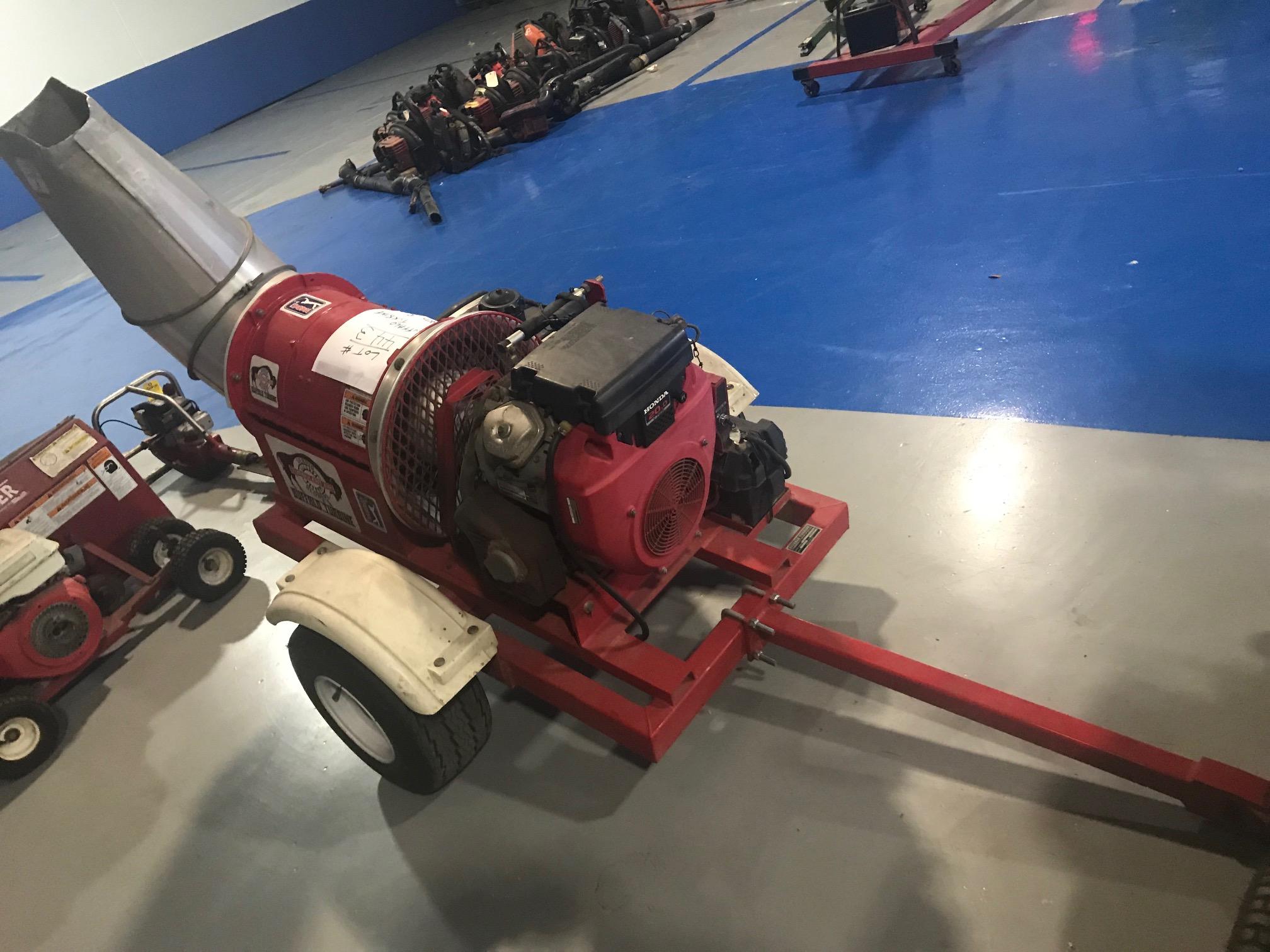 BUFFALO TURBINE 4KB DEBRIS BLOWER ON TRAILER