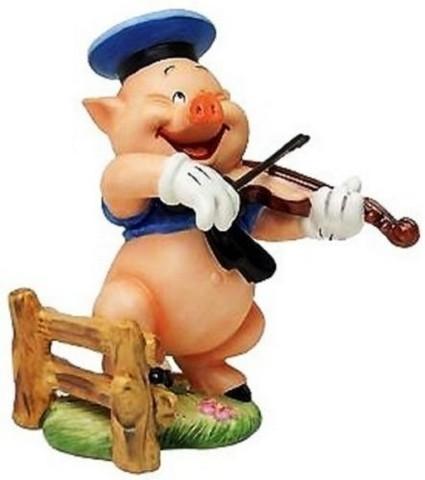 WALT DISNEY COLLECTIBLE - FIDDLER PIG