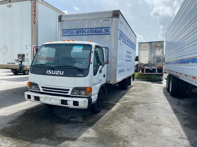 2004 ISUZU NPR BOX TRUCK - VIN #JALB4B14147002149 - 14' BOX - DIESEL ENGINE - MILES UNKNOWN (ENGINE 