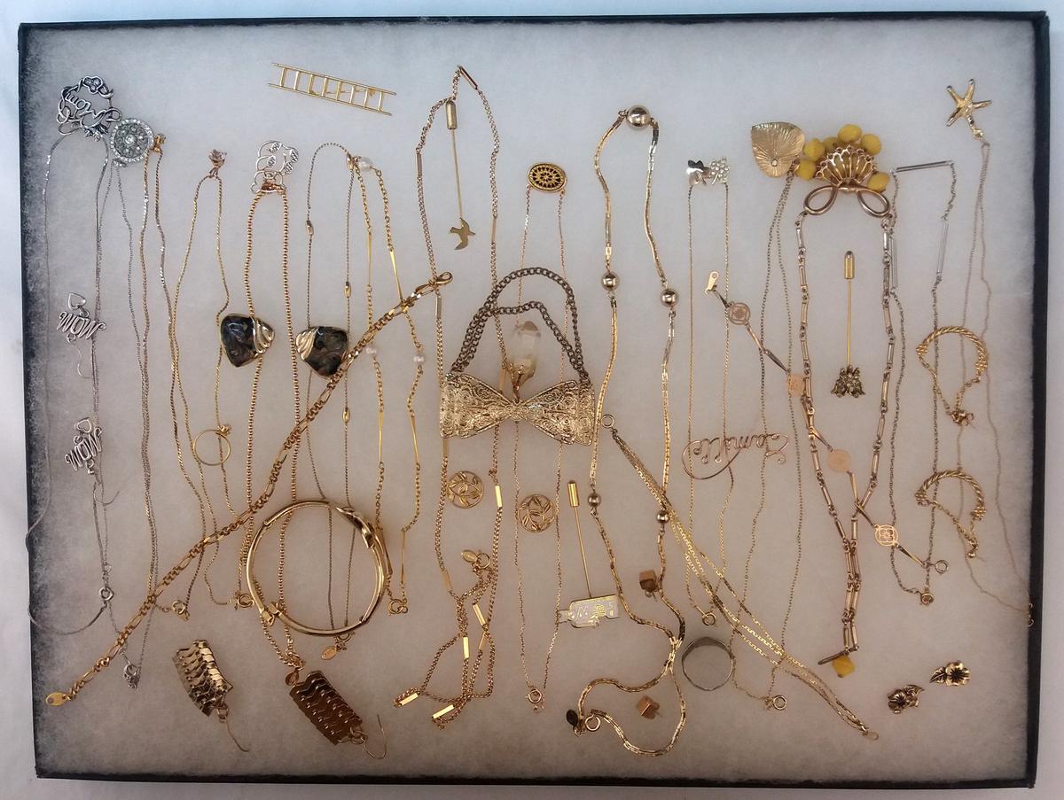 Necklace, Earring, Bracelet, & Brooch Lot