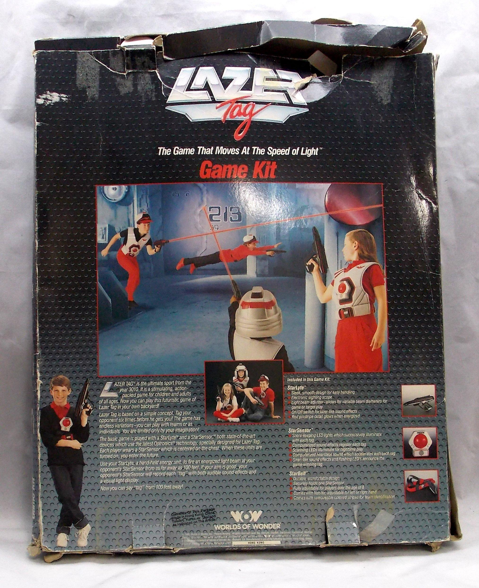 Vintage Lazer Tag Game Kit