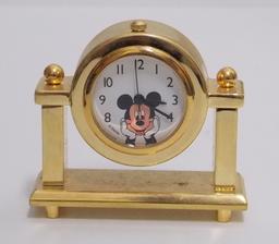 Mickey Mouse Collectible Miniature Clock