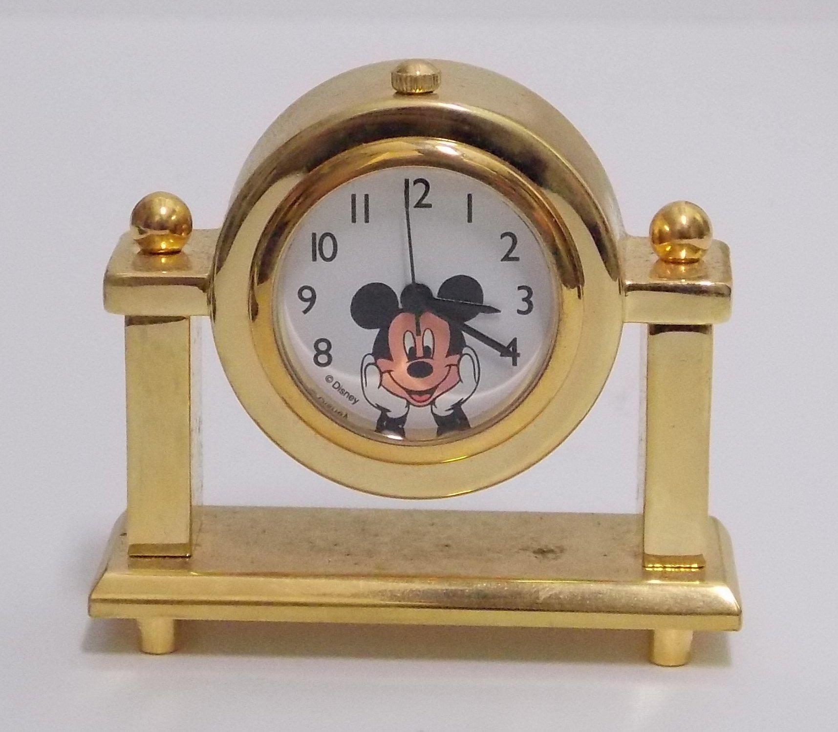 Mickey Mouse Collectible Miniature Clock