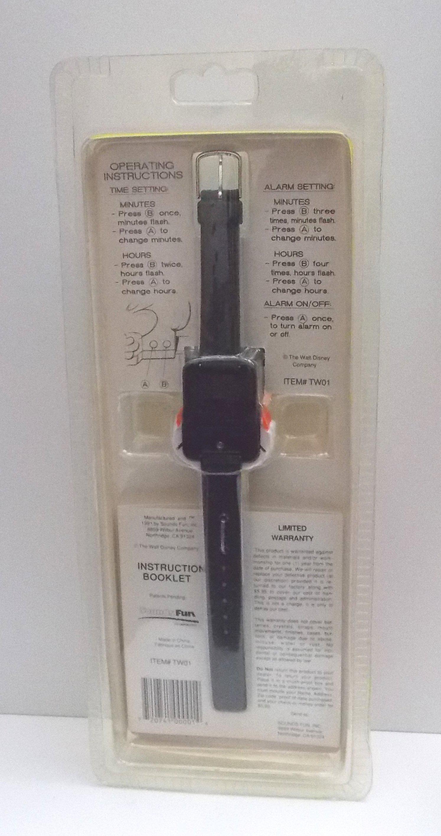 Mickey Mouse "Talking Time" Figural WristWatch