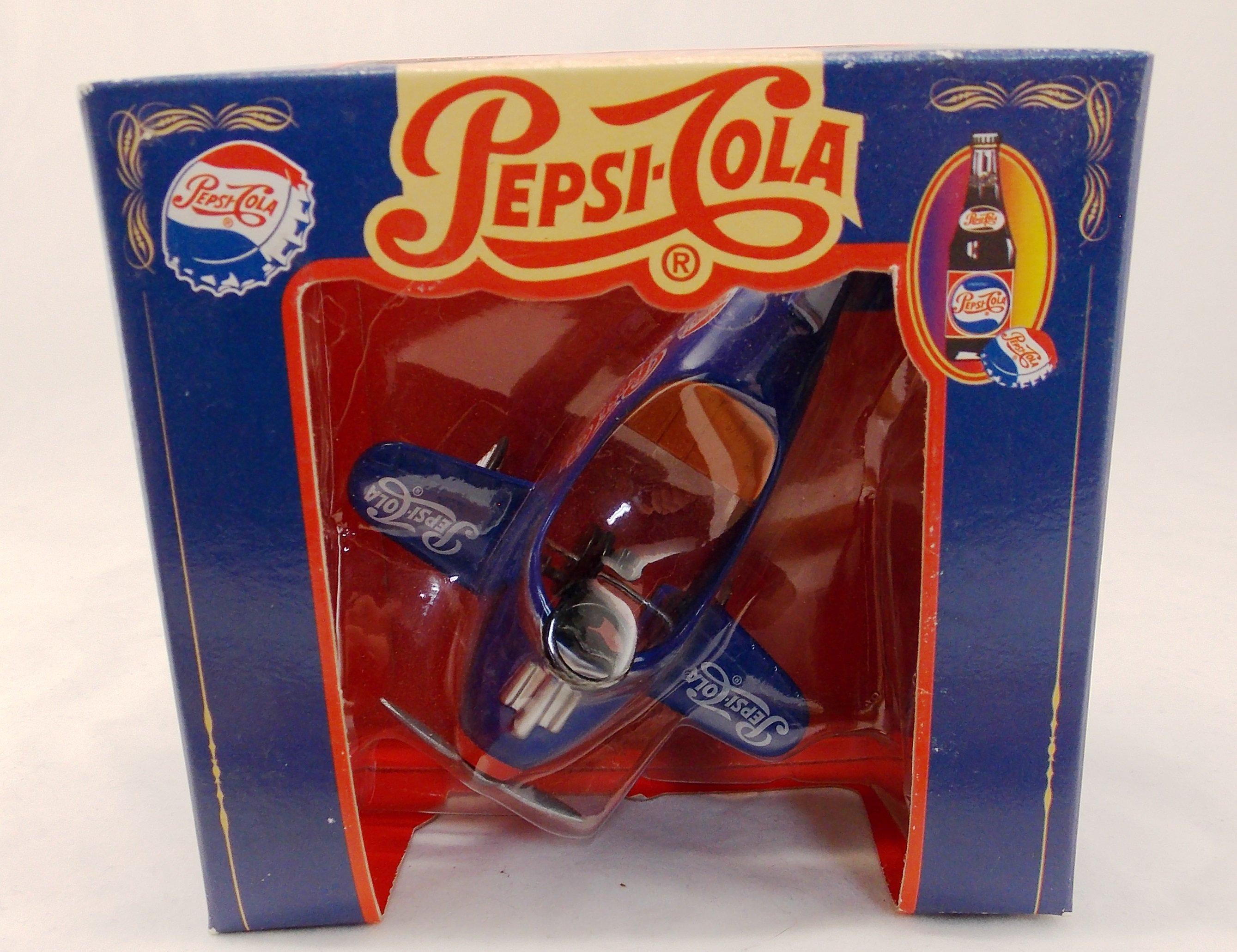 Diecast Mini Pepsi Cola Pedal Plane Toy