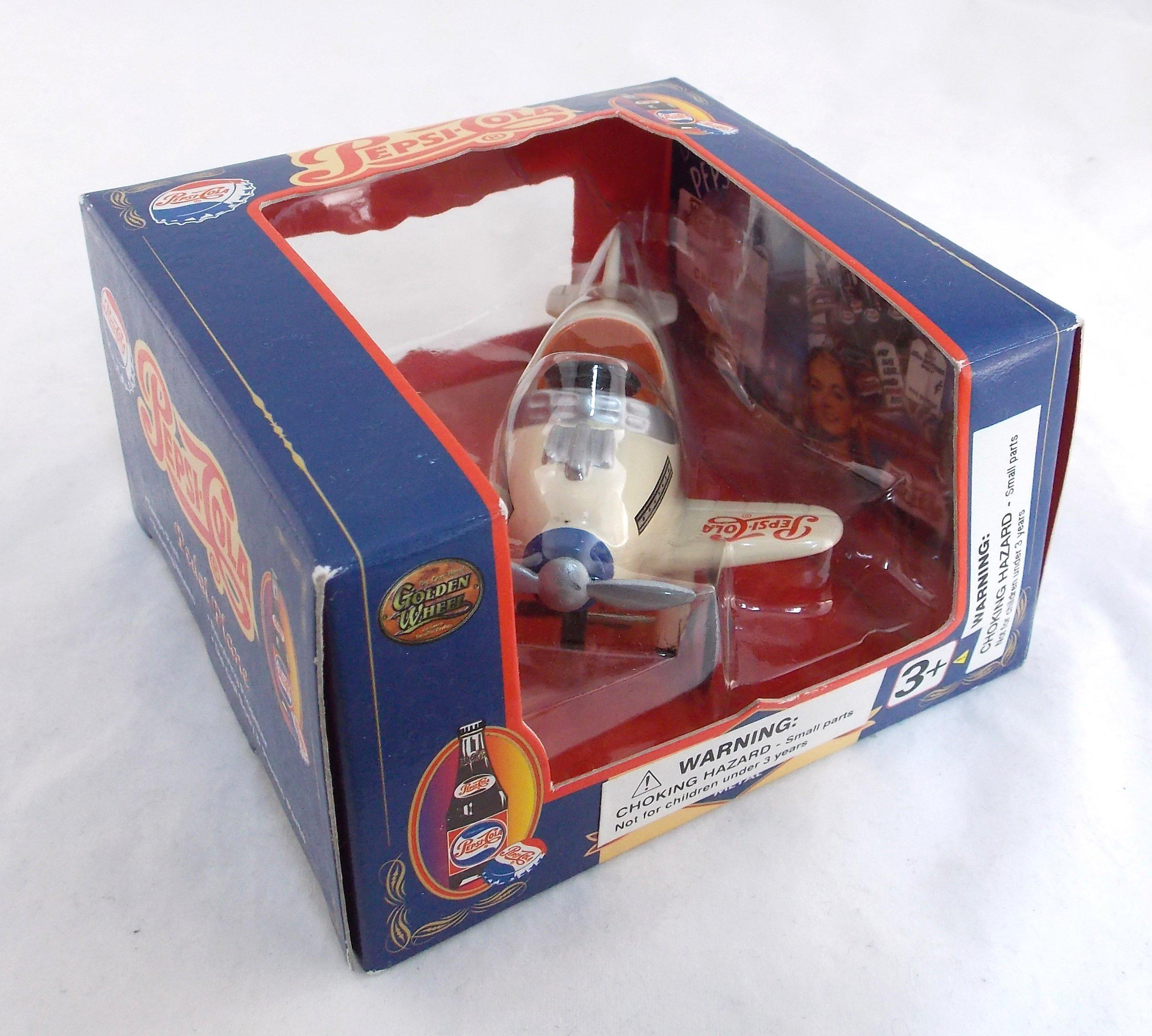 Diecast Mini Pepsi Cola Pedal Plane Toy