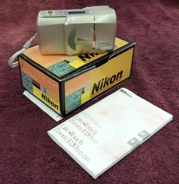 Nikon Lite Touch Zoom 120 ED QD 35mm Point & Shoot Film Camera with box/manual