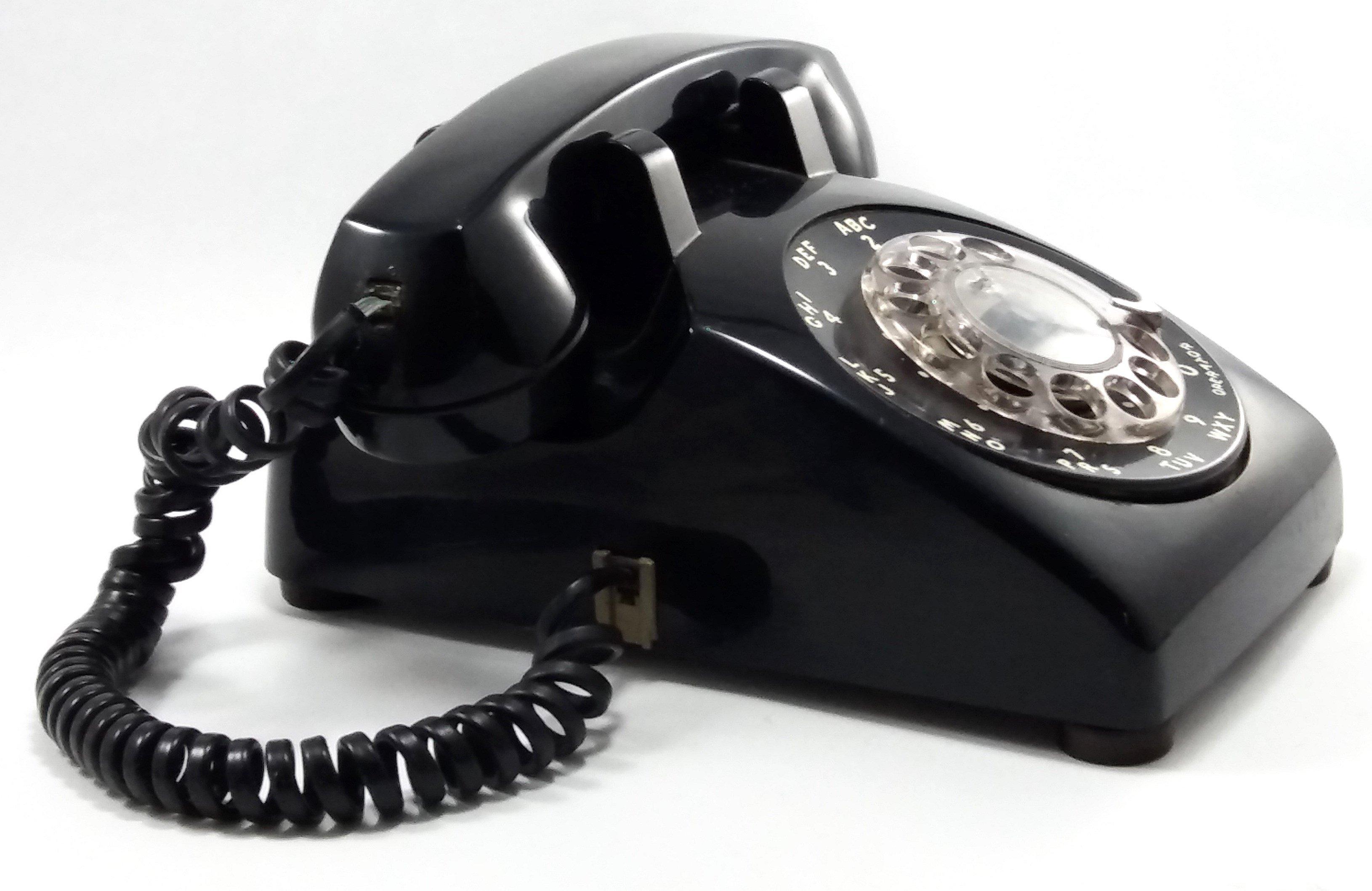 Vintage Rotary Desk Telephone Phone STD-RT
