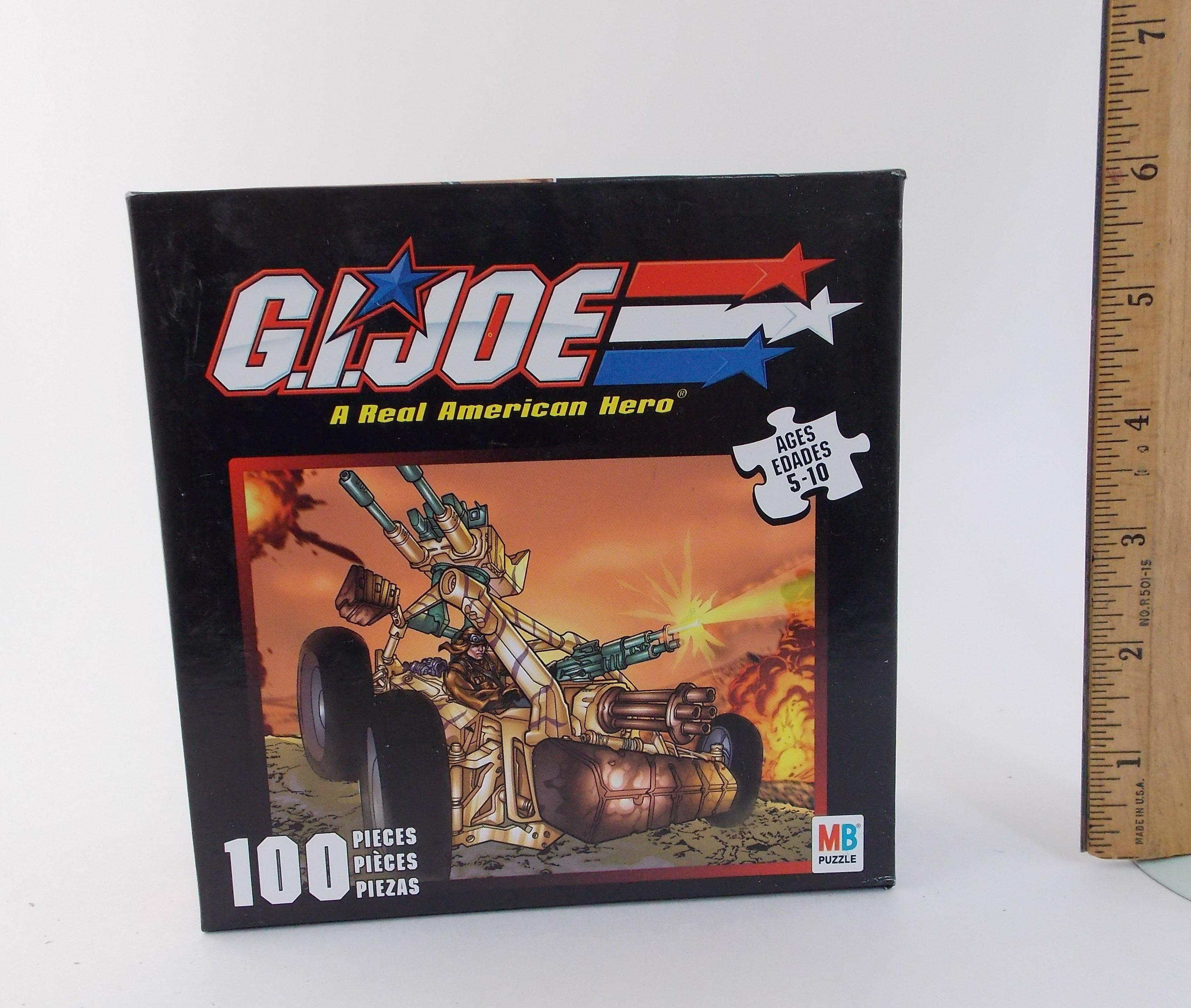 G.I. Joe 2002 Joe Vs. Cobra 100 Piece Sand_Razor Puzzle Set