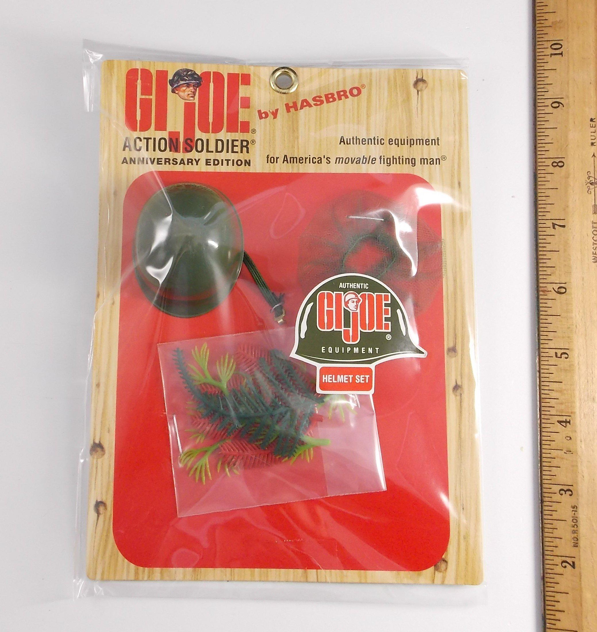 GI Joe 40th Anniversary Helmet Set Carded 1/6 Scale Action Figure Accessory Set