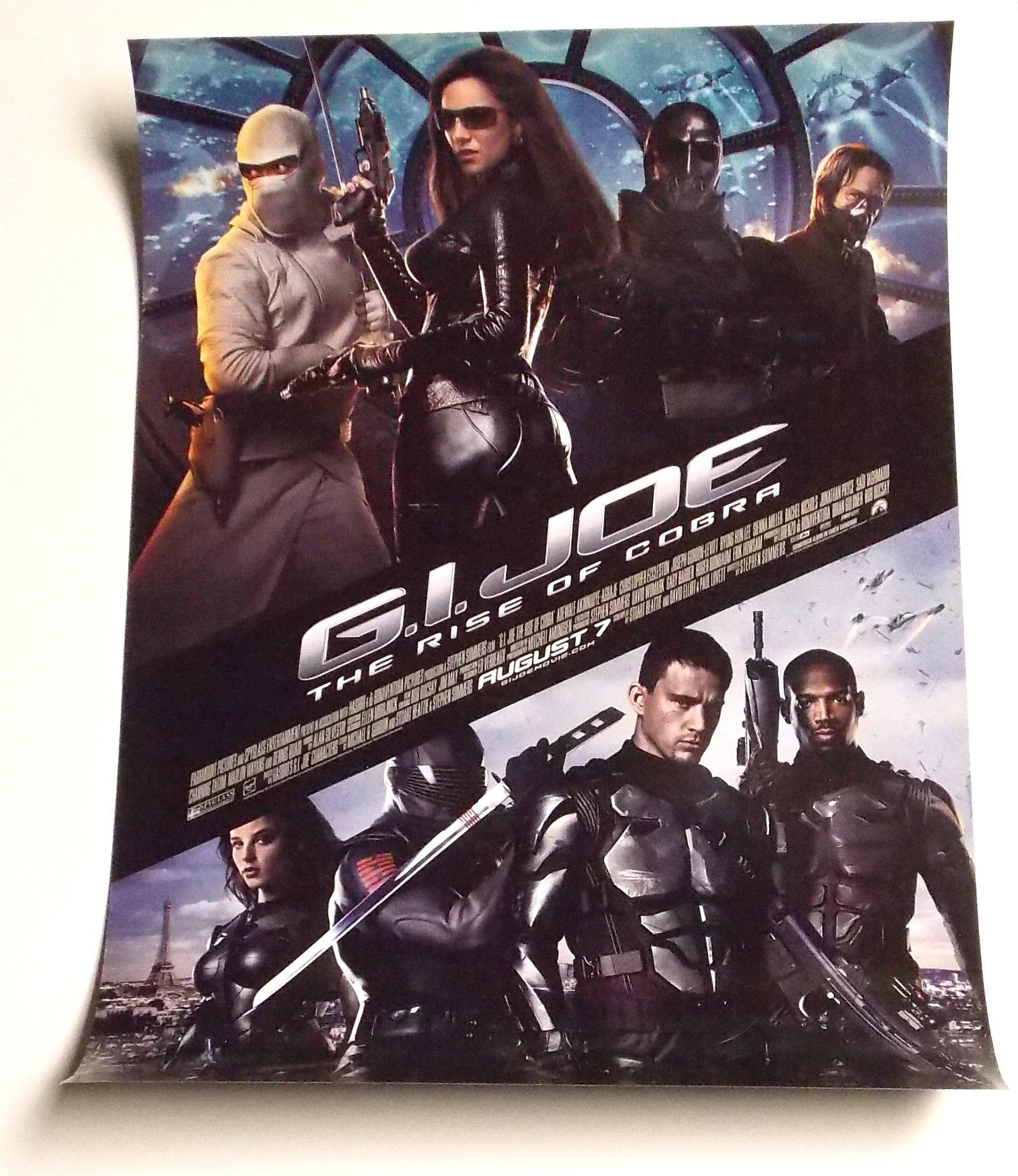 G.I. Joe "Rise of Cobra" 16" X 24" Double Sided Movie Poster