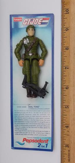 G.I. Joe Dial Tone Funskool Pepsodent Import Carded Figure