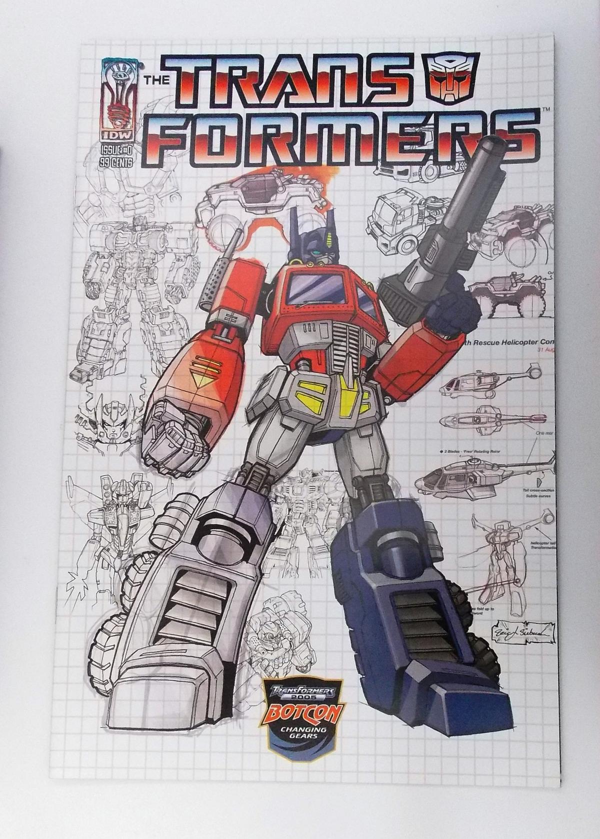 Transformers IDW Botcon 2005 Exclusive Convention Comic Book