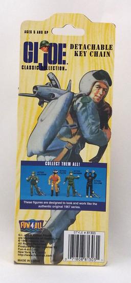 1/18 Scale Action Pilot 1994 Commemorative Collection Keychain Figure in Window-Box