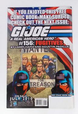 GI Joe Exclusive IDW #155 1/2 "Reign of Cobra" FCBD Exclusive Comic Book
