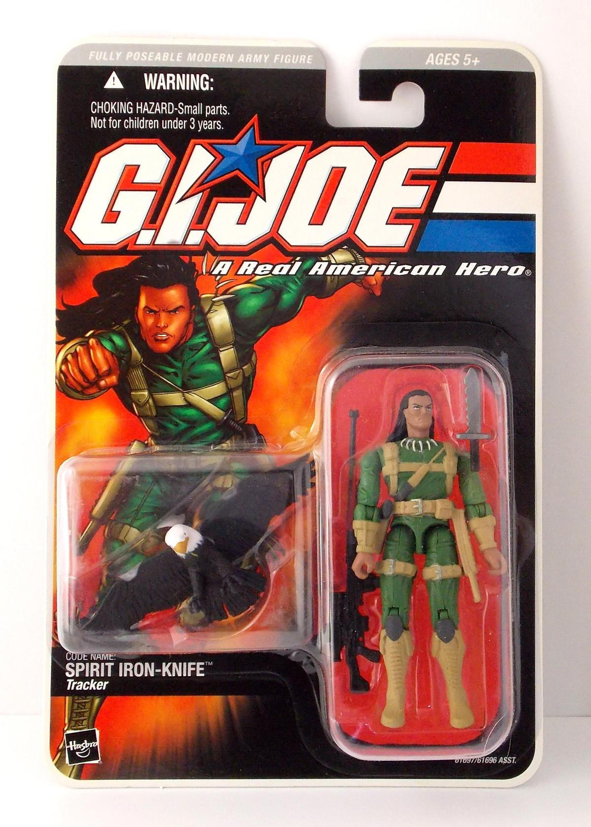 G.I. Joe Spirit Iron Knife DTC  Exclusive Carded Figure