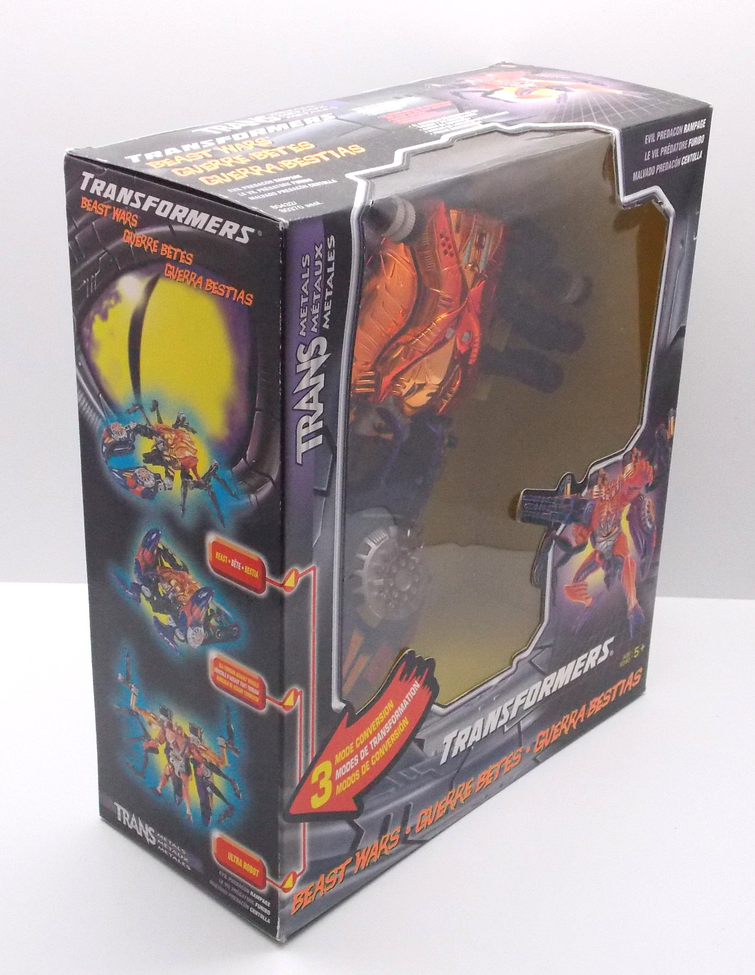 Rampage Transformers Beast Wars Transmetals 2 Transforming Crab Figure MISB