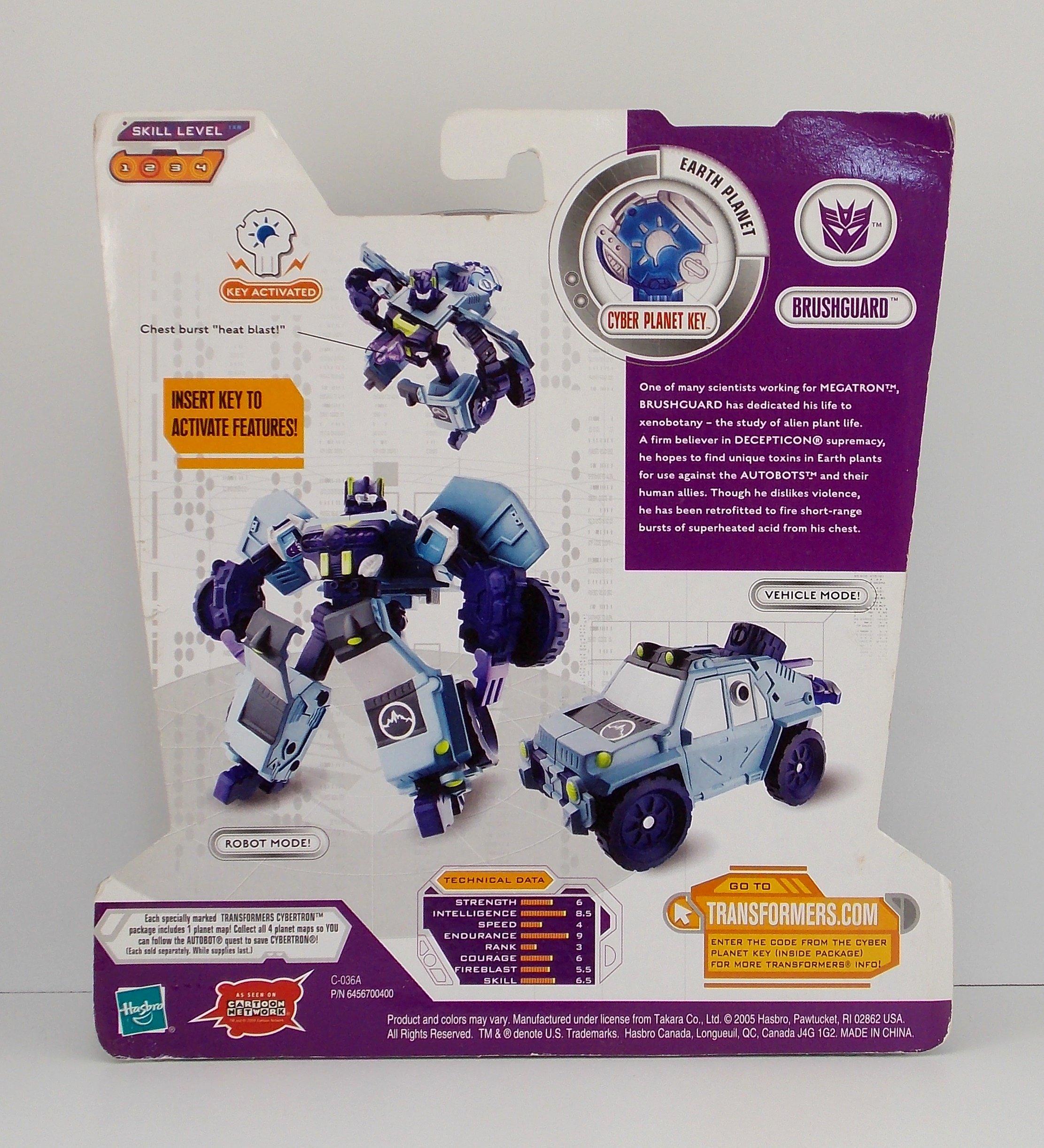 Brushguard Cybertron Scout Class Transformers Action Figure