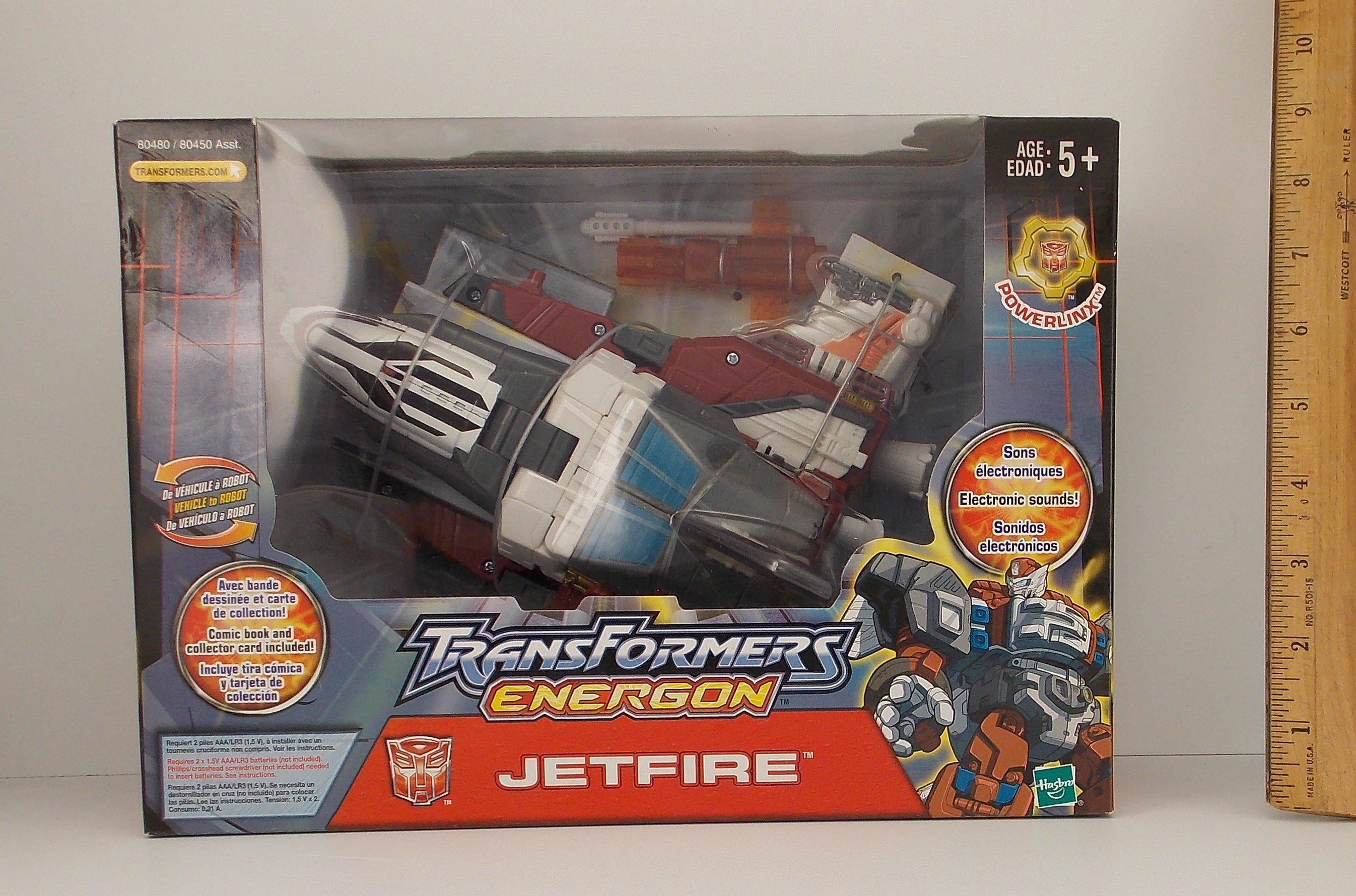 Jetfire Energon Voyager Class Transformers Action Figure