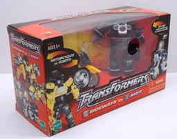 Axer & Sideways Transformers Robots In Disguise Walmart Exclusive Laser Cycle 2 Pack