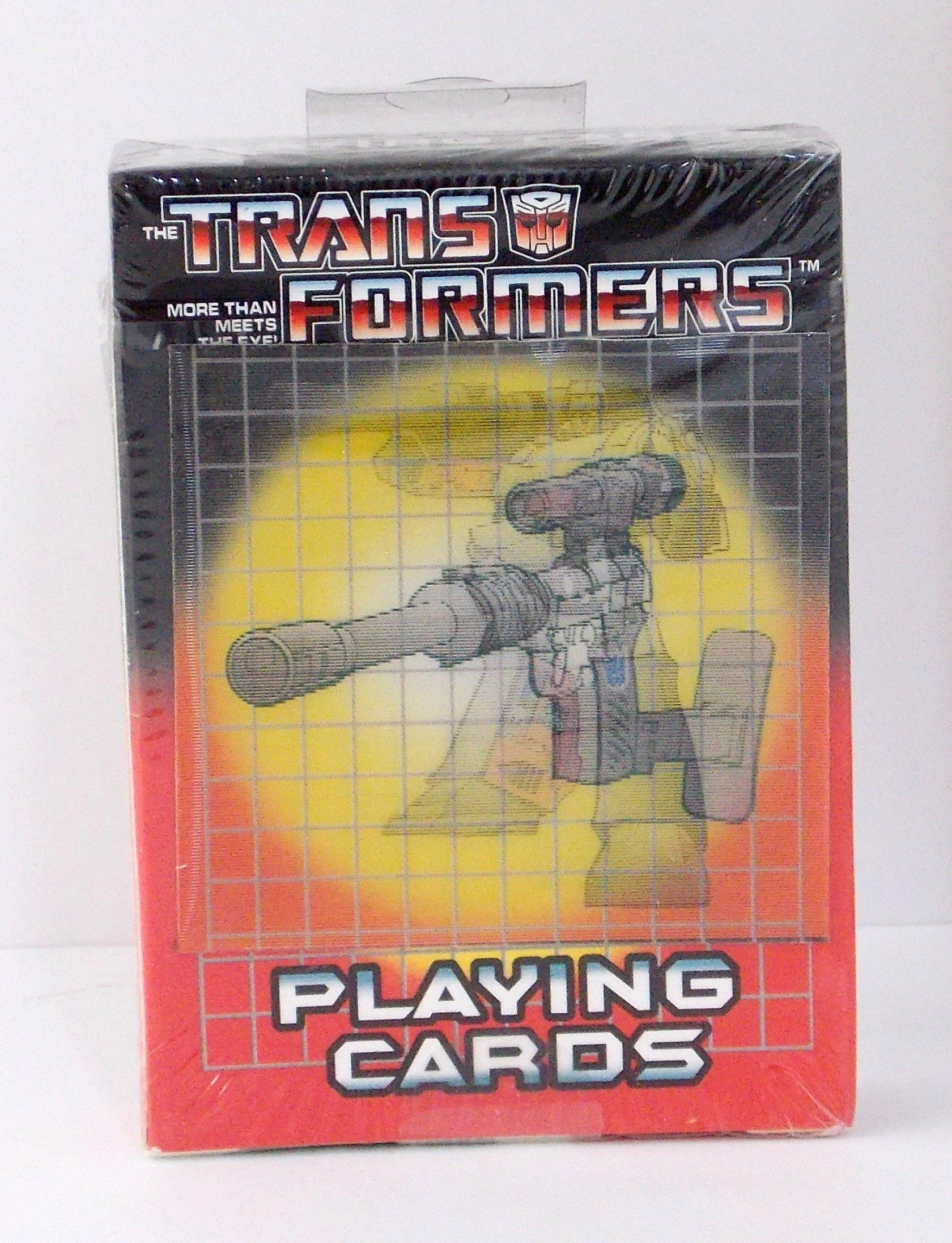 Transformers Playing Card Deck with Lenticular Cover