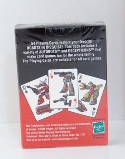 Transformers Playing Card Deck with Lenticular Cover