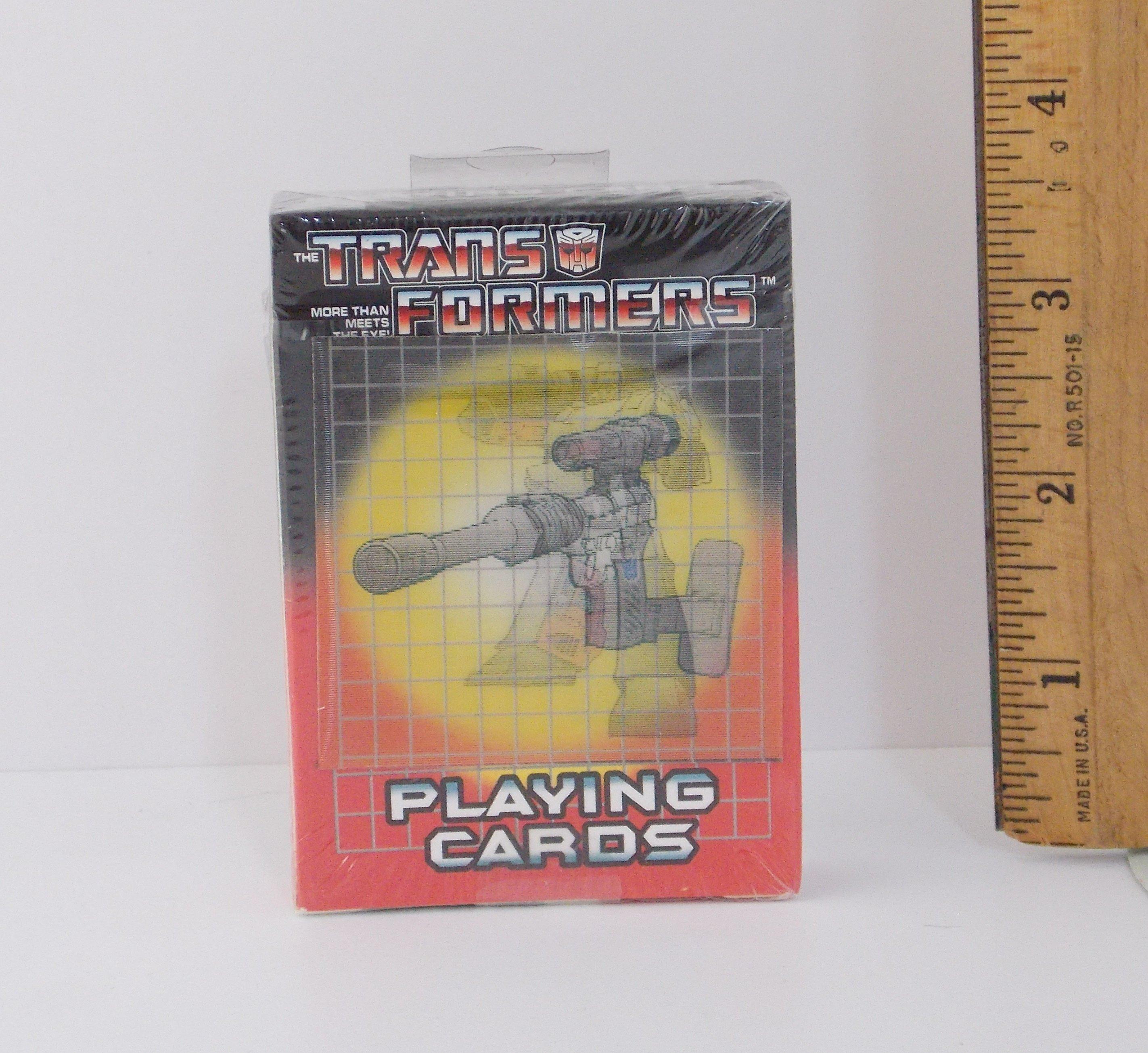 Transformers Playing Card Deck with Lenticular Cover