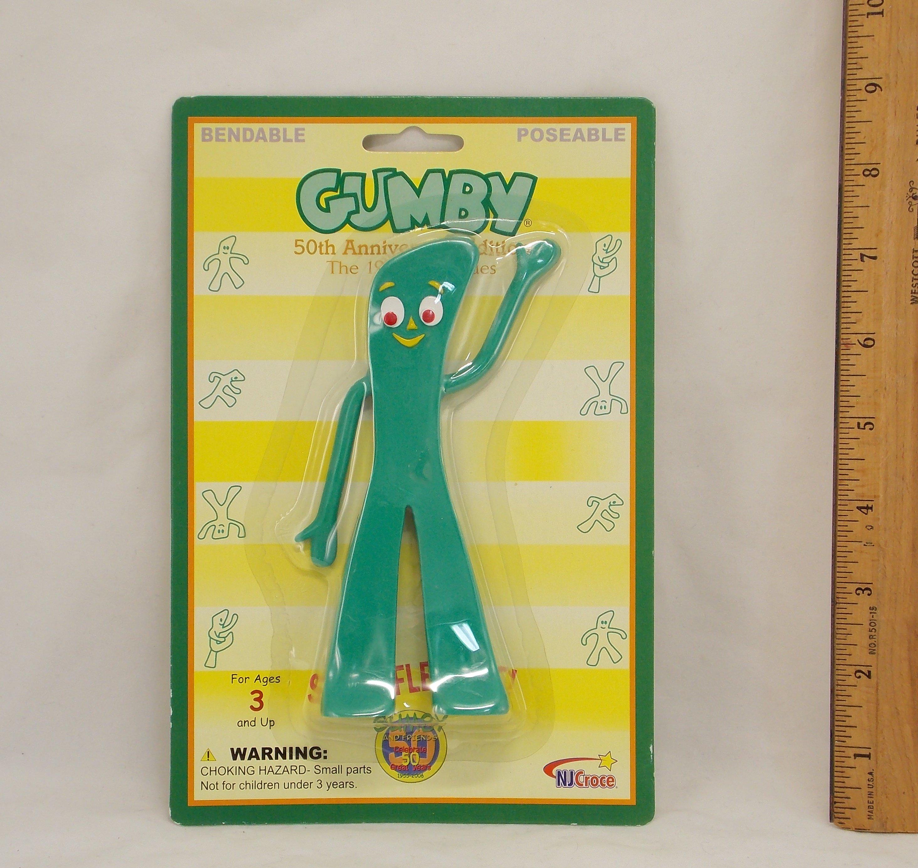 Gumby 50th Anniversary Bendable Figure