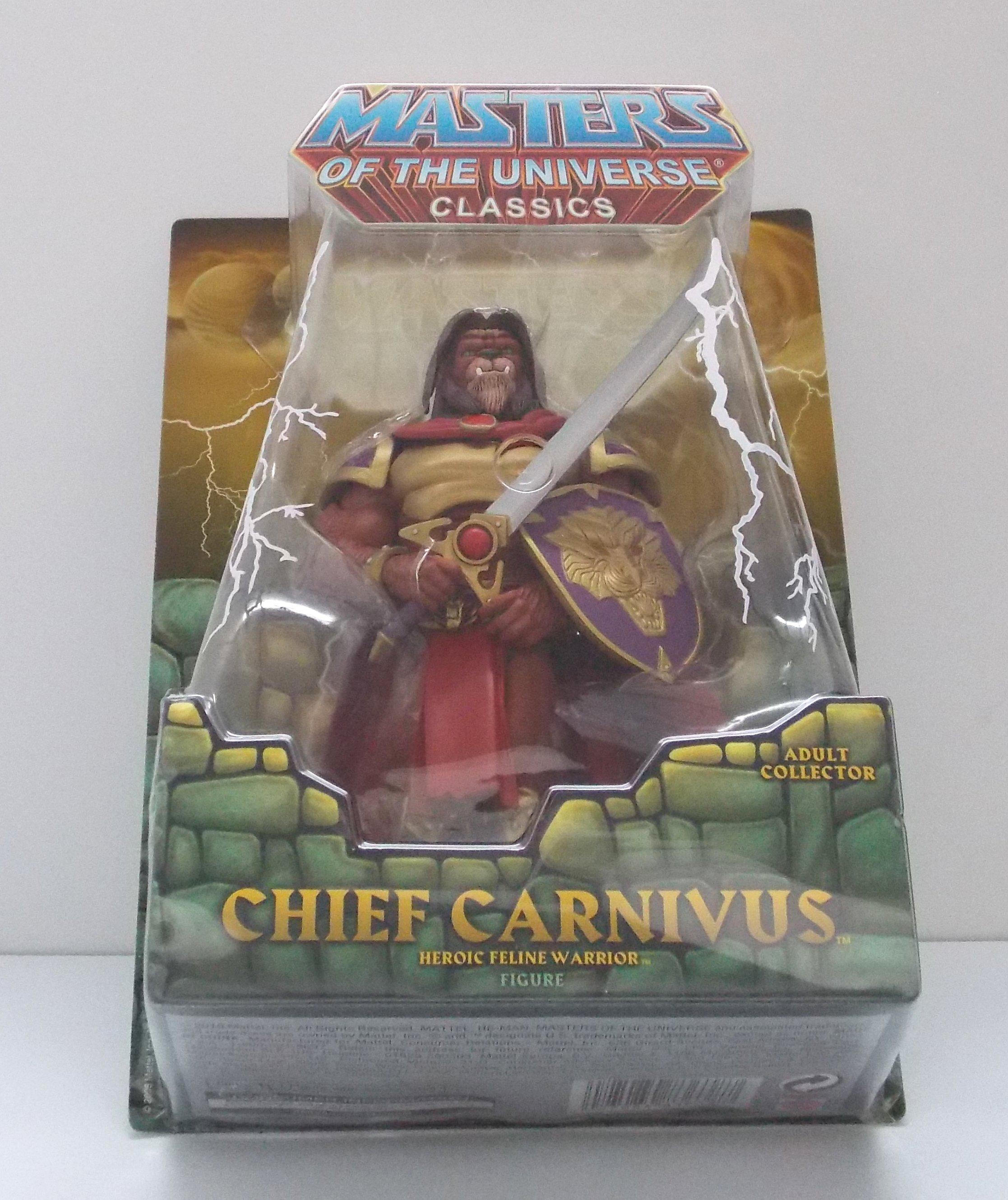 Chief Carnivus Masters of the Universe Classics He Man Action Figure