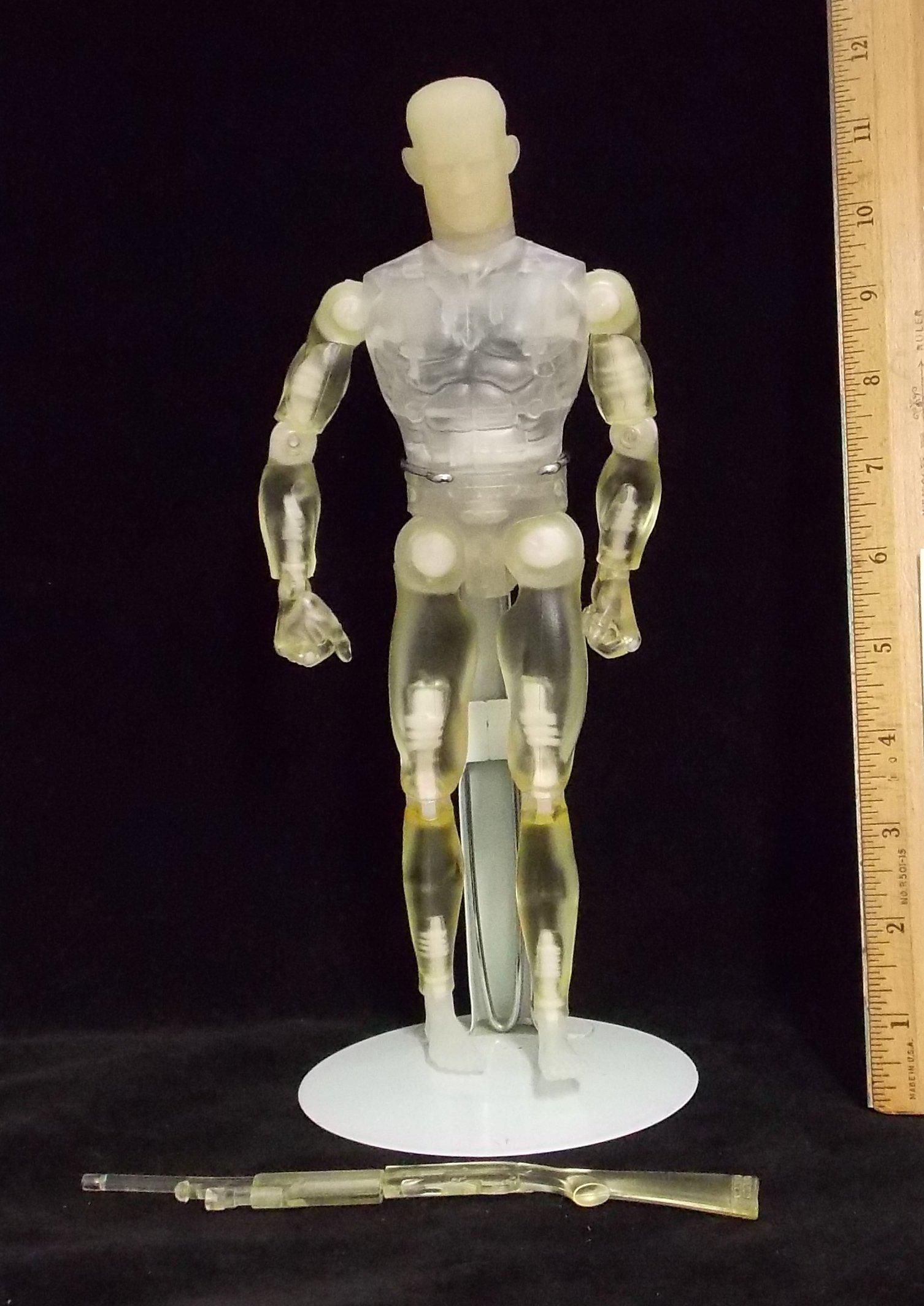 2001 Stealth Joe Classic Collection Clear GI Joe 1/6 Scale Convention Exclusive Figure