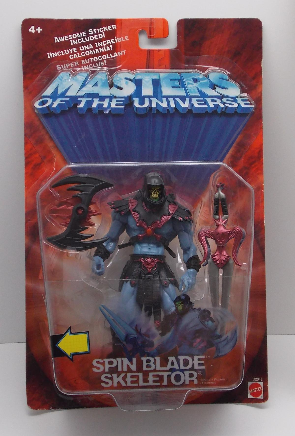 Spin Blade Skeletor Masters of the Universe 200x Figure