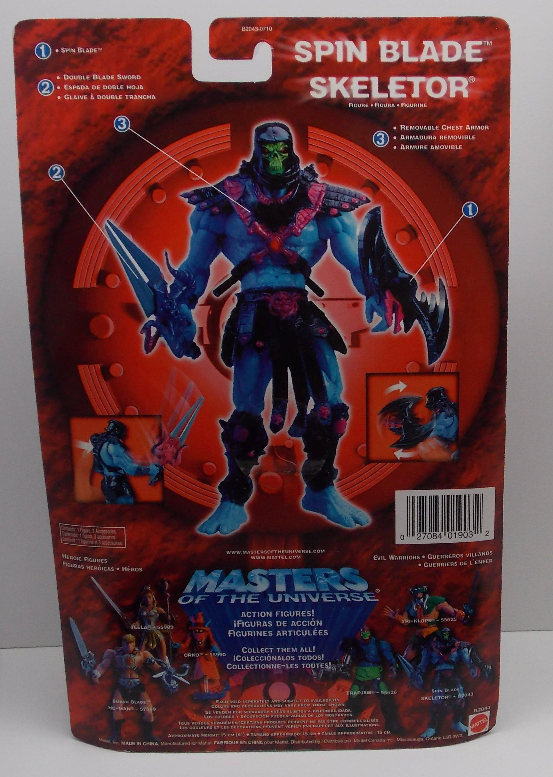Spin Blade Skeletor Masters of the Universe 200x Figure