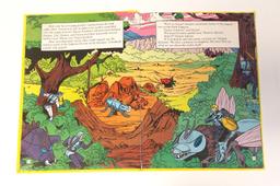 Sectaurs 1985 "Secret in the Valley of Meander" Marvel Hardcover Childrens Book