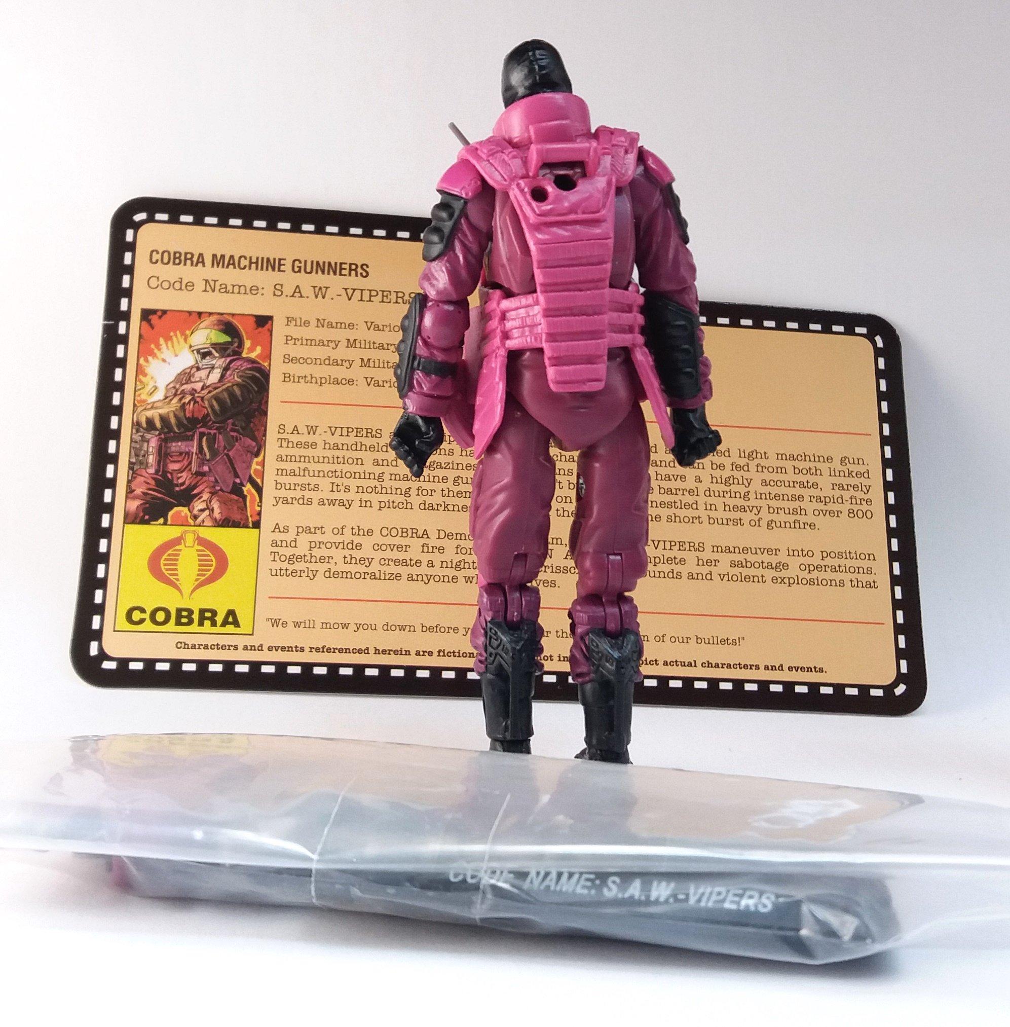 G.I. Joe 2013 S.A.W. Viper Nocturnal Fire Convention Exclusive Figure