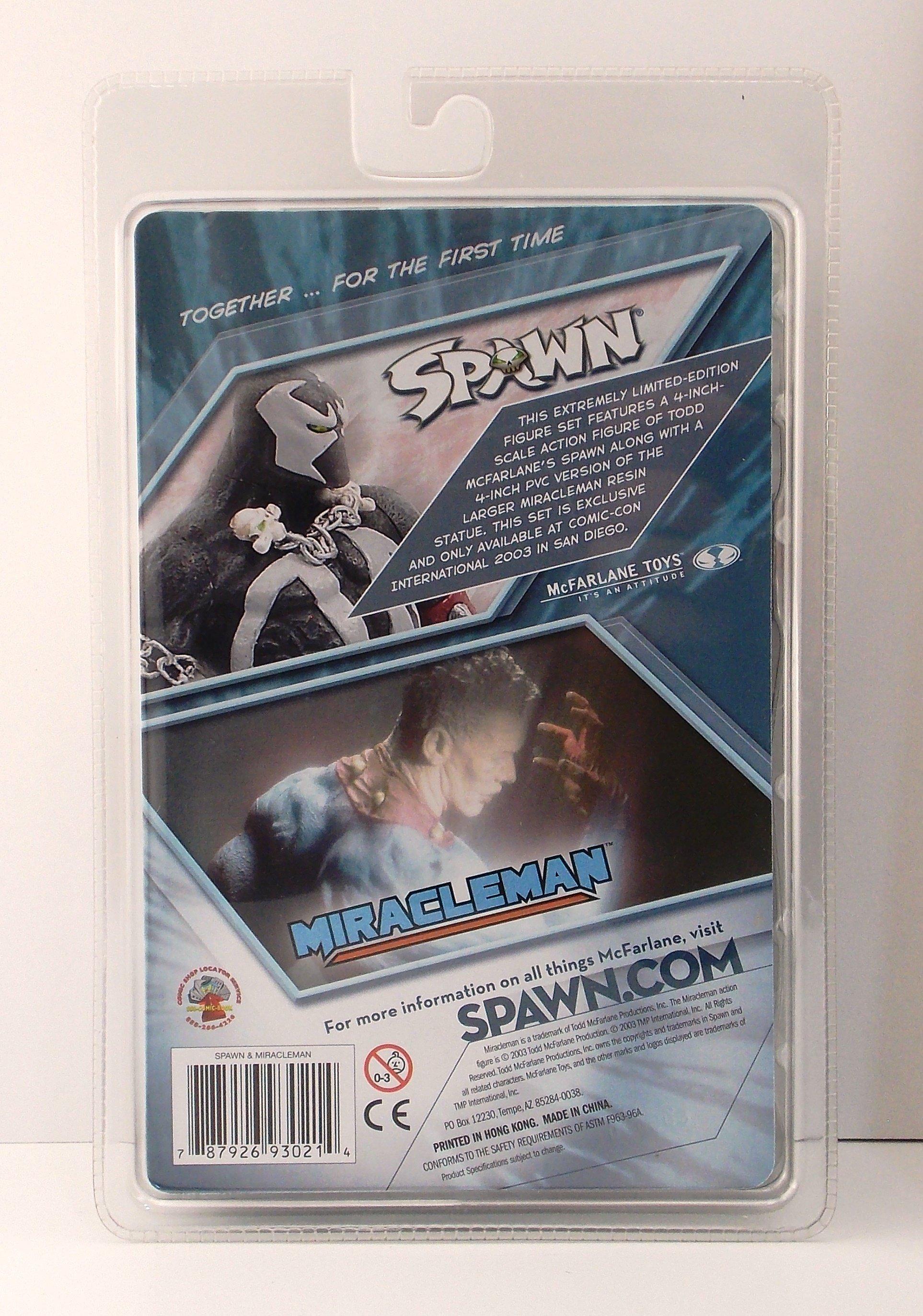 Spawn Miracleman Comic Con Exclusive McFarlane Action Figure