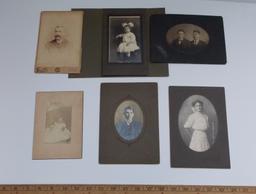 Lot of Vintage Portrait Photographs