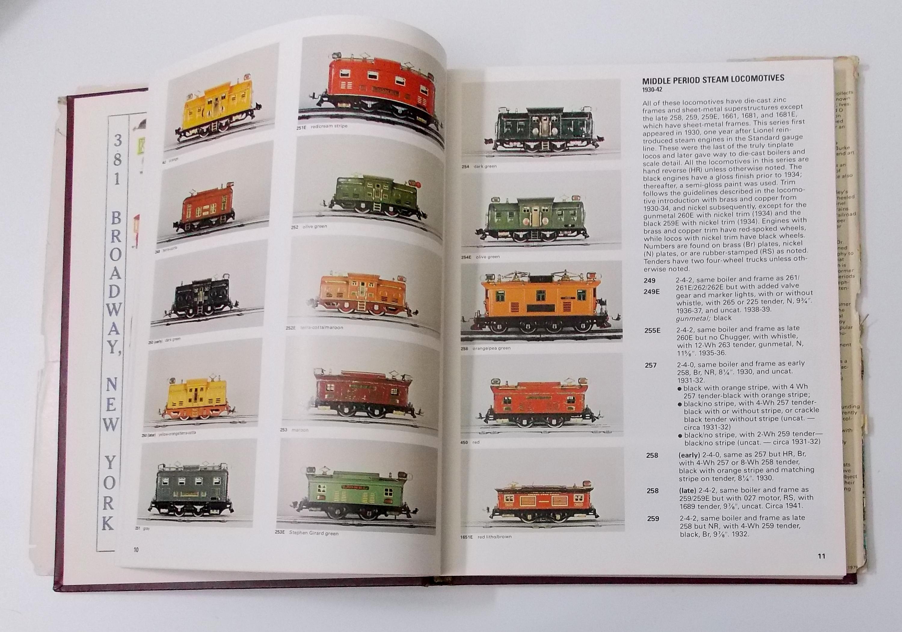 1976 "Lionel Train: Standard of the World" Price Guide Book by Donald Fraley