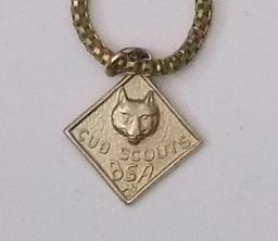 Cub Scouts Medallion Pendant Necklace