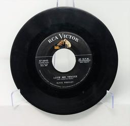 Elvis Presley "Love Me Tender / Any Way You Want Me" 45 RPM Collectible RCA Black Label Vinyl Record