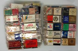 Collectible Matchbooks Large Assorted Lot