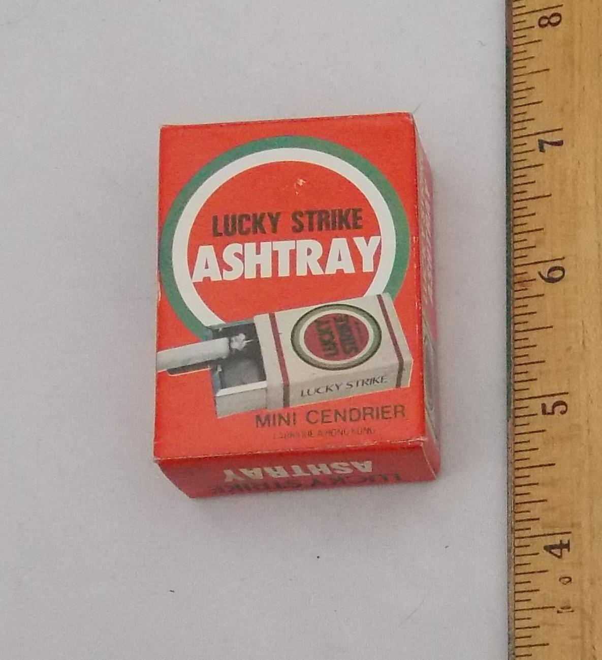 Lucky Strike Mini-Ashtray in Original Box