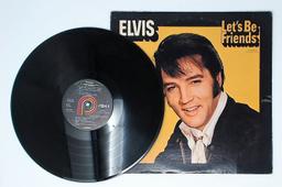 Elvis Presley "Let's Be Friends" Vintage Record Album