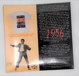 Elvis Presley Collectible T-Shirt in Unique Album Cover Packaging