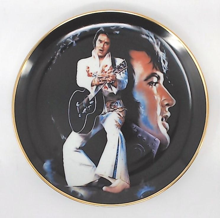 Elvis Presley Collectible Plate "Elvis Remembered: The King"