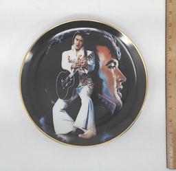 Elvis Presley Collectible Plate "Elvis Remembered: The King"