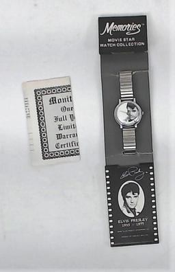 Elvis Commemorative "Movie Star Watch Collection" Wristwatch